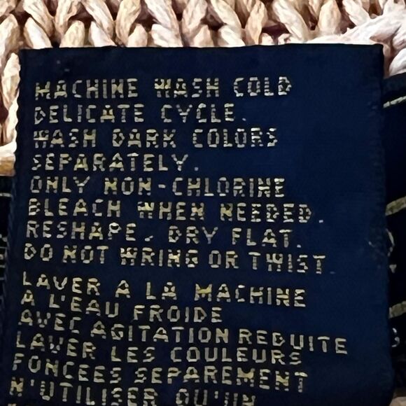 Eddie Bauer Yellow Sleeveless Sweater Vest Tunic Women's L - Picture 6 of 7